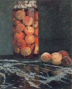Claude Monet Jar of Peaches France oil painting artist